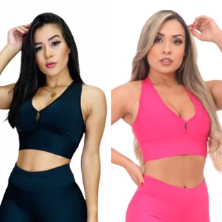 2 Top nadador com Bojo suplex em Oferta na Shopee