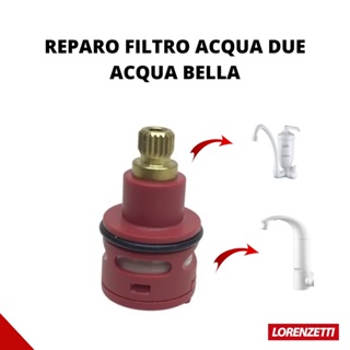 Reparo Torneira Com Filtro Acqua Due Acqua Bella Lorenzetti Original em Oferta na Shopee