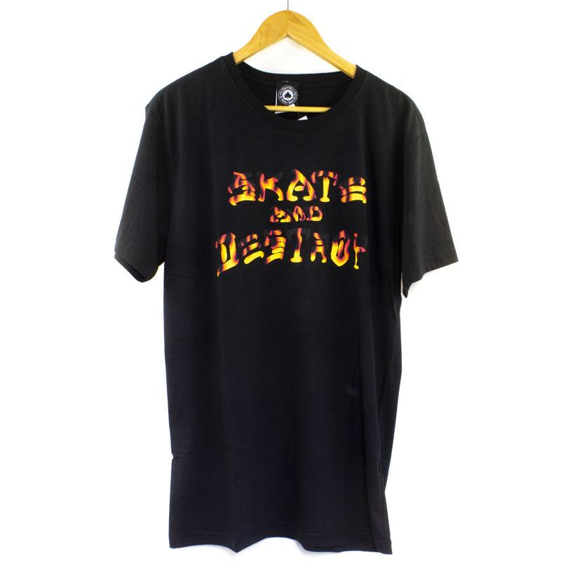 Camisetas Thrasher Thrasher SKATE AND DESTROY - T-shirt Con Stampa - Black/nero Thrasher Magazine