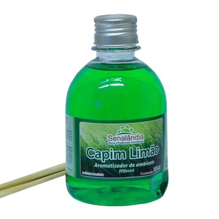 Aromatizador com Vareta 280 Ml Capim Limão Senalândia