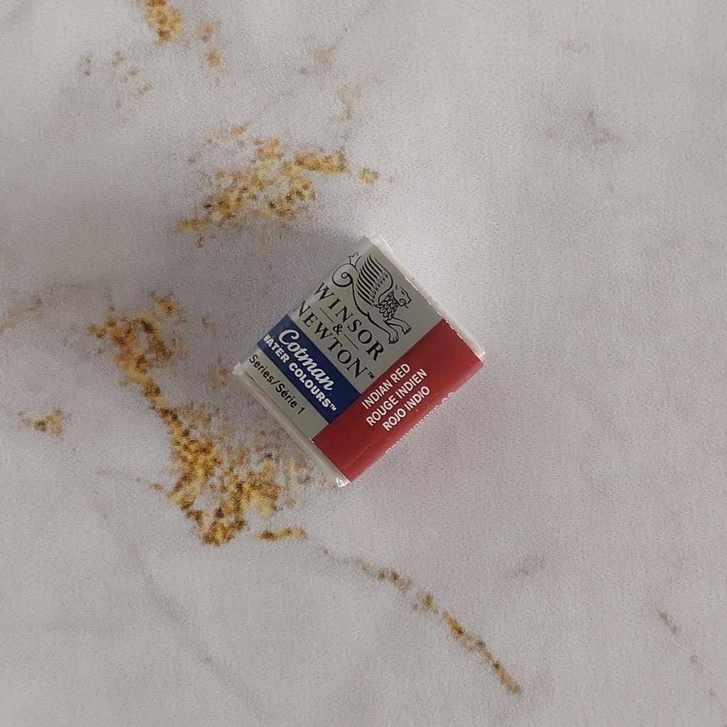 Aquarela Cotman Pastilha 317 Indian Red - Winsor & Newton