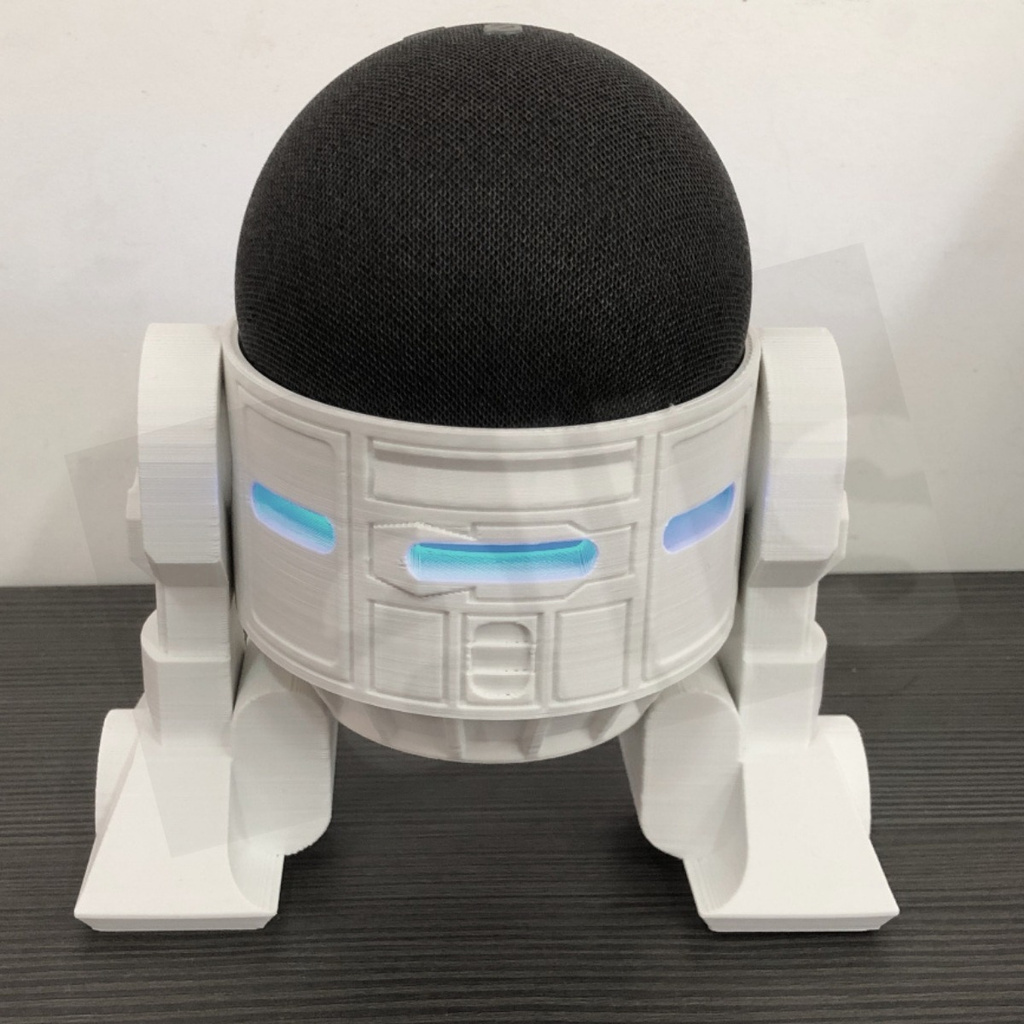 Suporte Droid Stand Alexa Echo Dot 4a Geracao R2d2 Star Wars | Shopee ...