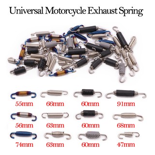 Molas Ganchos De Escape Da Motocicleta Frontal Do Meio Tubo Link De Aço Inoxidável De Metal Rotativo Kit Conjunto em Oferta na Shopee