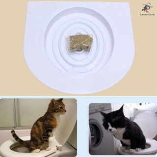 Kit De Treinamento Portátil De Gato Assento Sanitário Com Bandeja De Prato De Catnip