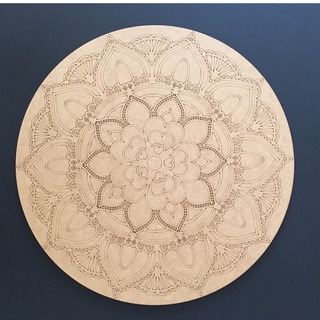 Mandala Sammy para pontilhismo, 30cm, mdf 3mm