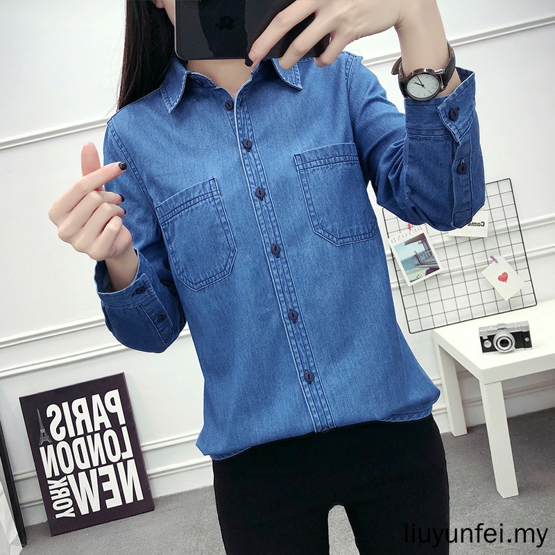 camisa jeans 2019