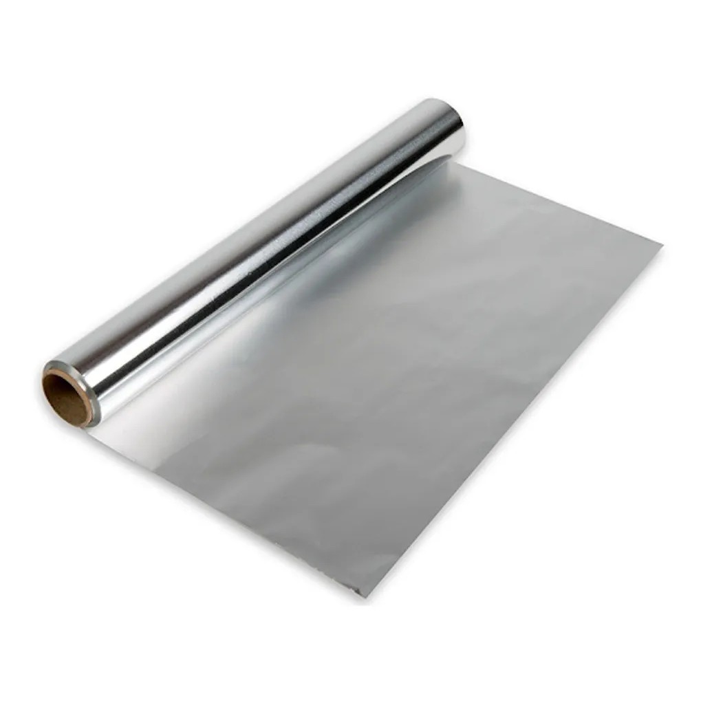 Rolo De Papel Alumínio Para Cozinha Proteger alimentos E Utilidades 30x4m 1 Rolo