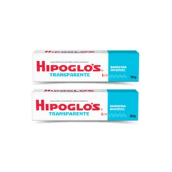 Kit com 2 Cremes Preventivo Contra Assaduras Hipoglós Transparente 30g