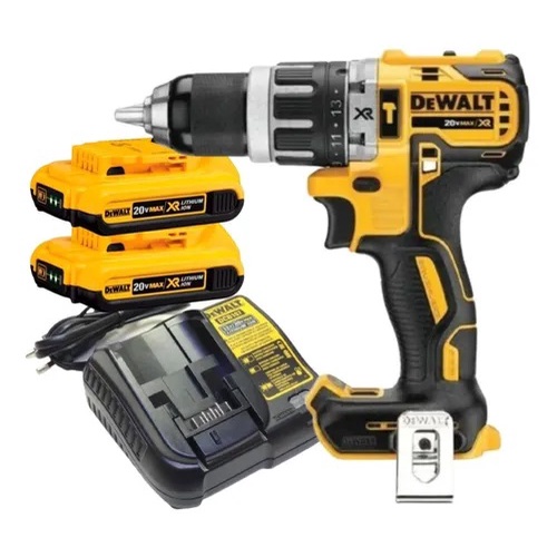 Furadeira Dewalt Dcd796 20v + 2 Baterias 2ah Xr + Carregador em Oferta na Shopee