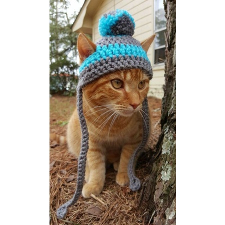 Touca pet de crochê