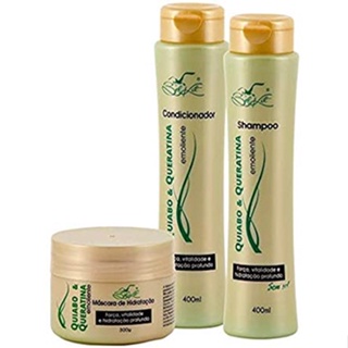 1 Kit capilar Quiabo E Queratina Belkit Com 3 Produtos ** em Oferta na Shopee