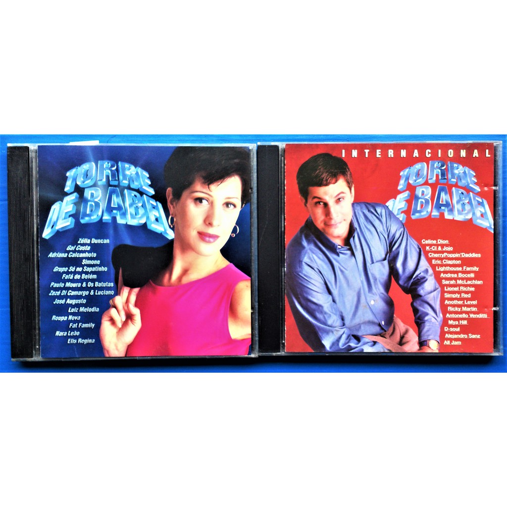 Cd Torre De Babel - Nacional + Internacional - Novela Globo 1998 = São 2 Cds