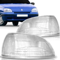 Lente Farol Renault Clio 1996 A 1999