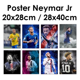 Poster Neymar Jr - 20x28cm / 28x40cm