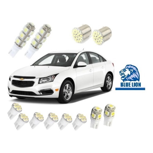 Kit Lampada Led Chevrolet Cruze Gm Sedan Hatch