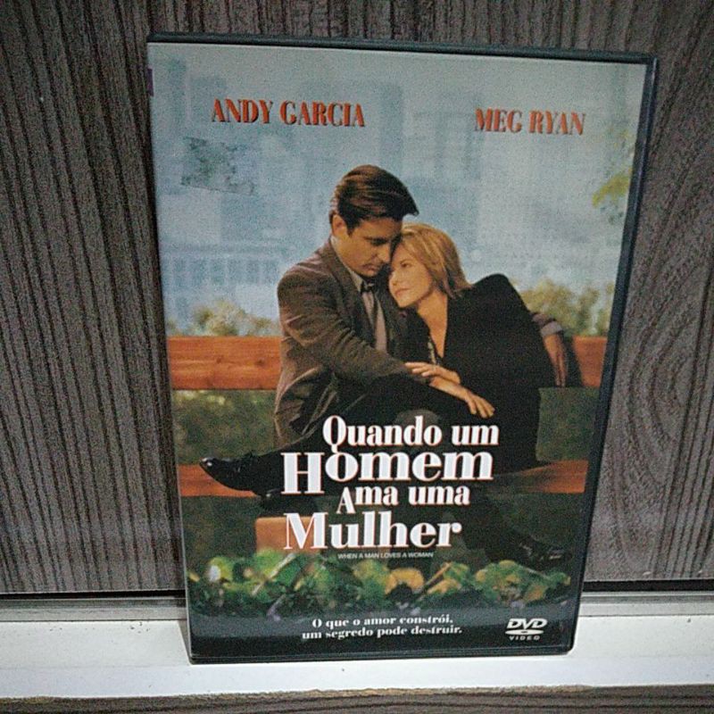 DVD QUANDO UM HOMEM AMA UMA MULHER (RARO) Shopee Brasil