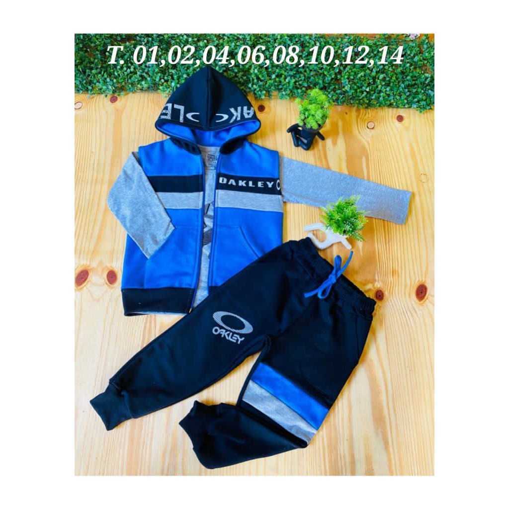 Conjunto de frio da best sale oakley infantil