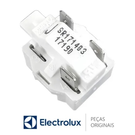 Relé de Partida PTC para Geladeira Electrolux 127V Original RE28/30