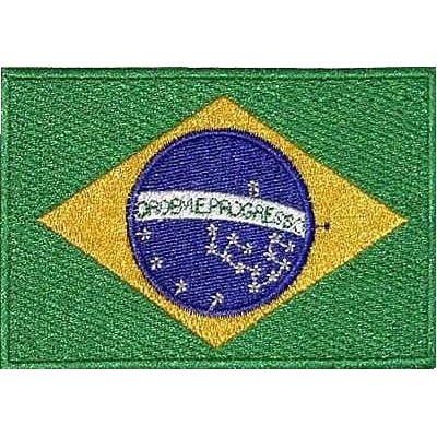 Bandeira bordada patch 6,5x5 cm estados do brasil todos são paulo rio grande do sul rio de janeiro santa catarina