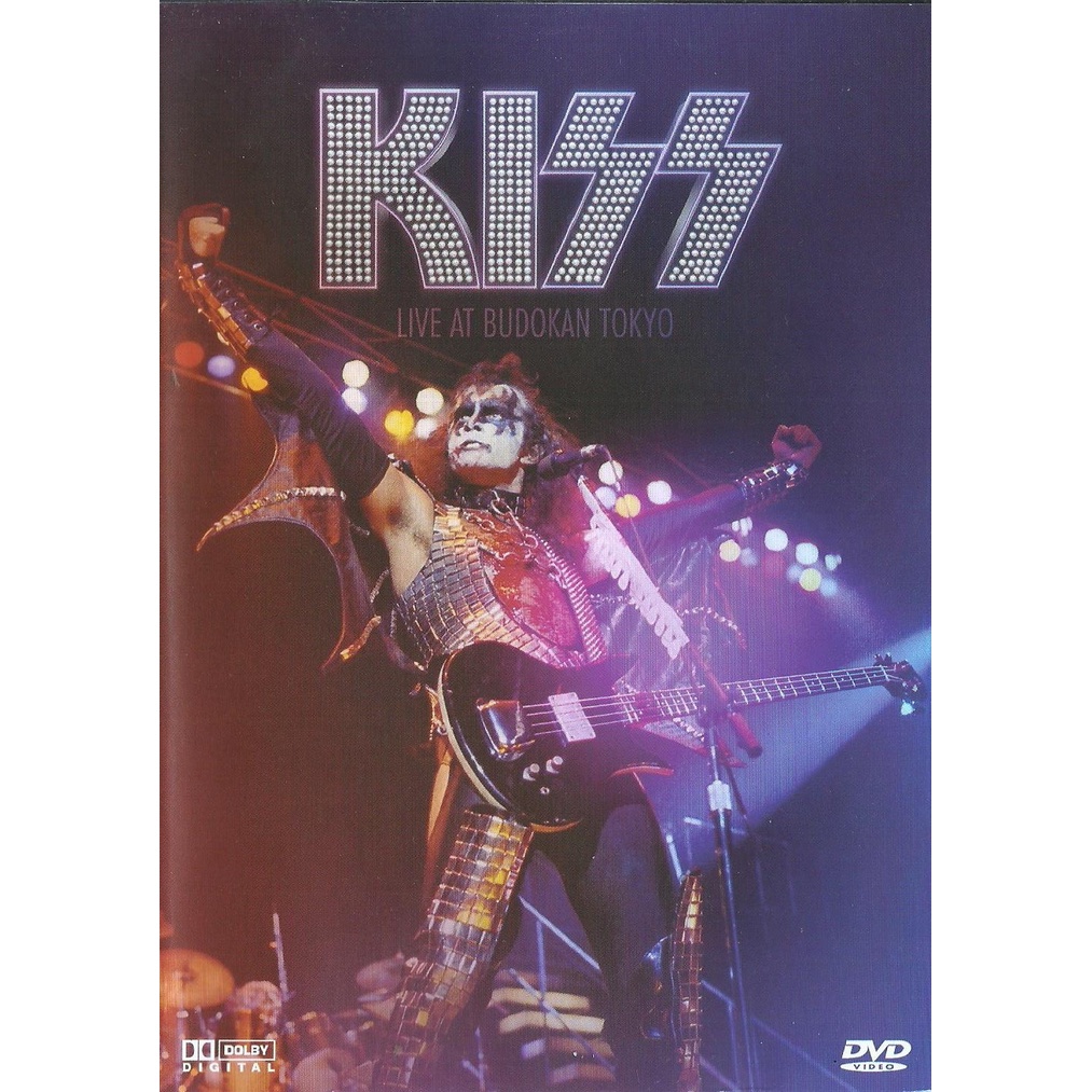 DVD Kiss - Live Budokan Tokyo (Paul Stanley/Gene Simmons/Ace Frehley)