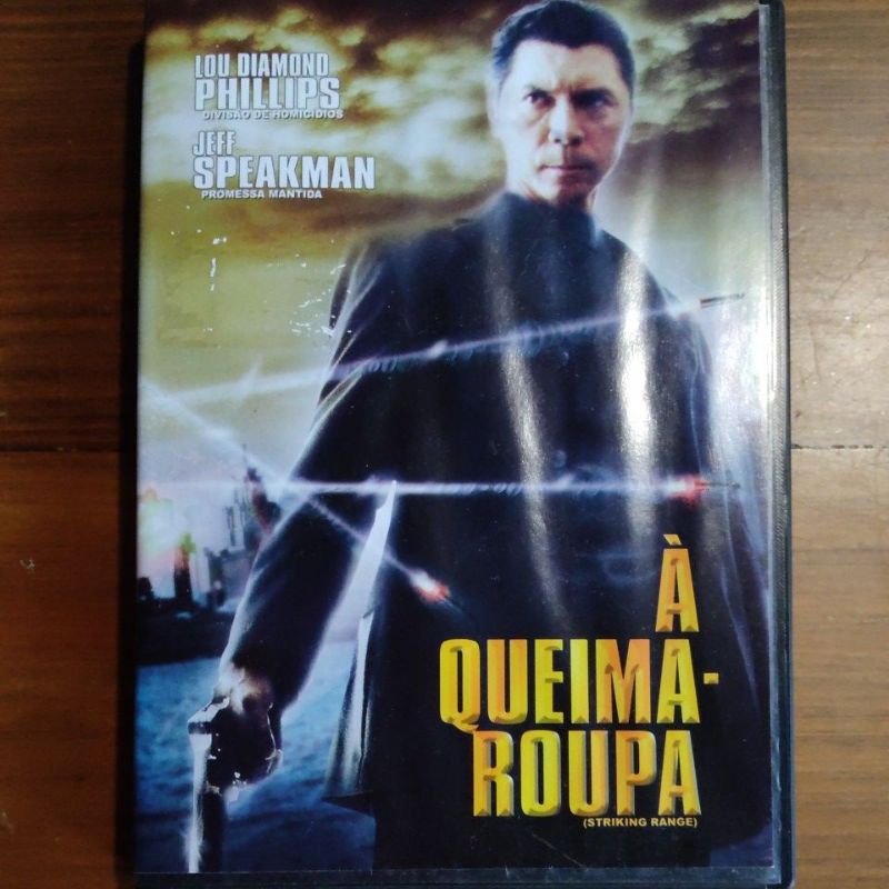 DVD Original A Queima-Roupa Lou Diamond Phillips Jeff Speqkman