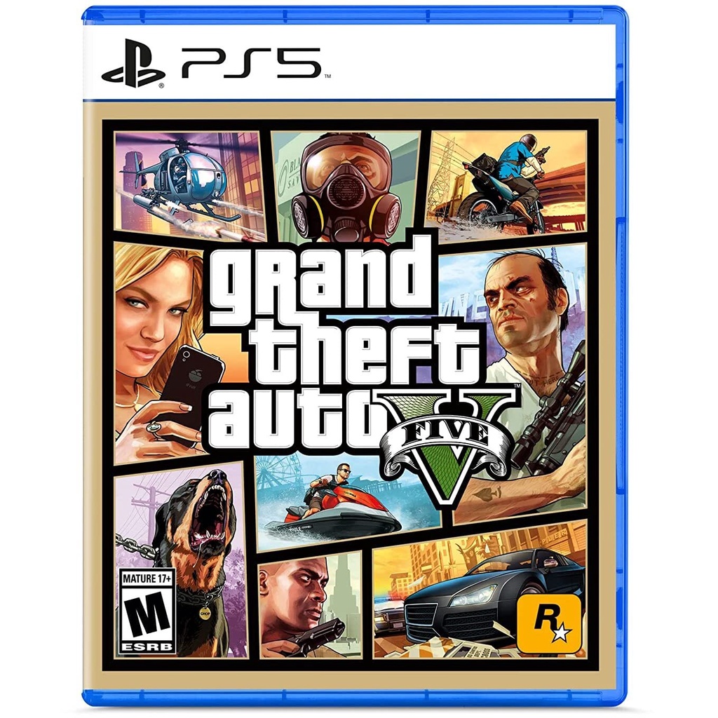 Grand Theft Auto V GTA 5 PS5 Midia Fisica em Oferta na Shopee