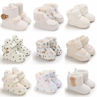 Sapato De Bebê Unissex De Inverno Antiderrapante