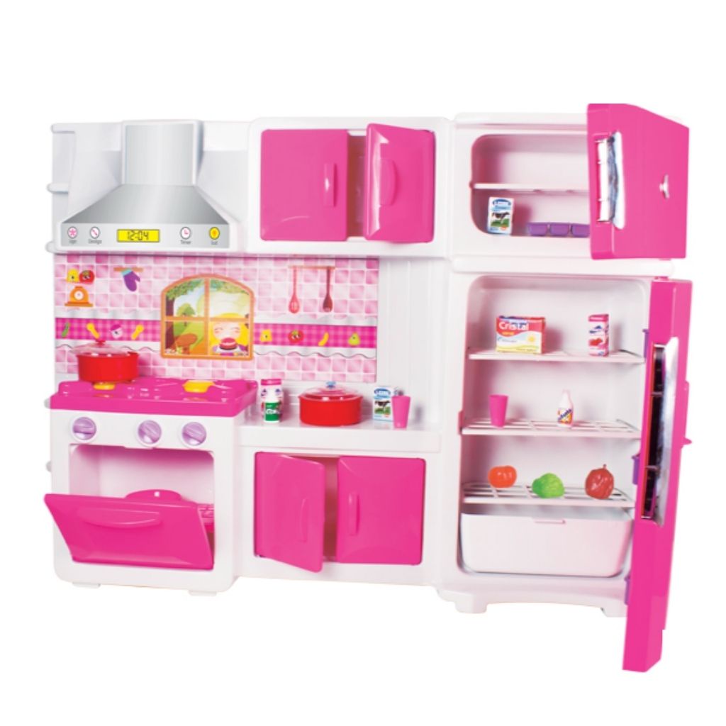Cozinha de Brinquedo com Fogão Max Collection - Mom & Baby