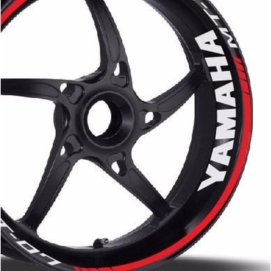Friso Refletivo Adesivo Roda Interno Moto Yamaha Mt07 Mt M2