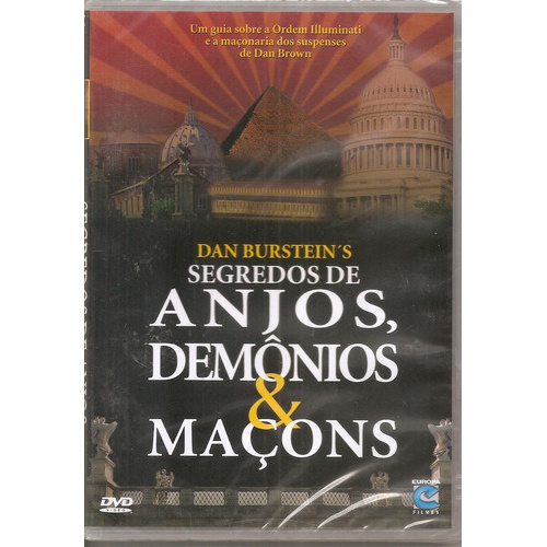 Dvd Segredos De Anjos, Demônios & Maçons - Dan Bursteins (documentário)