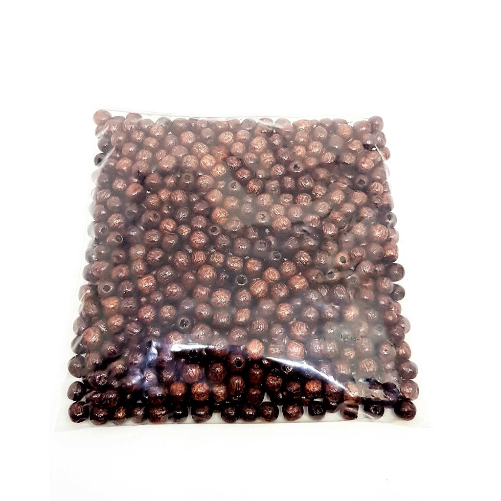 Bolinha em madeira 8 mm em Oferta na Shopee