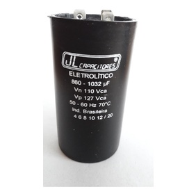 Capacitor De Partida 860-1032uf 110/220v P Motor 3hp Nova Motores, Weg, Eberle