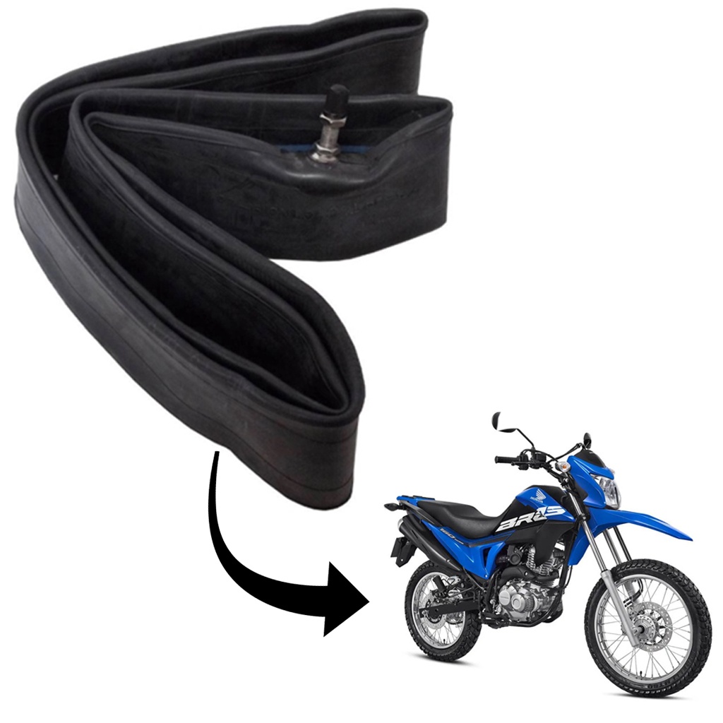 Câmara de Ar Moto Traseira Aro 17 MJ-17 Tr4 Bros Crosser 110/90-17