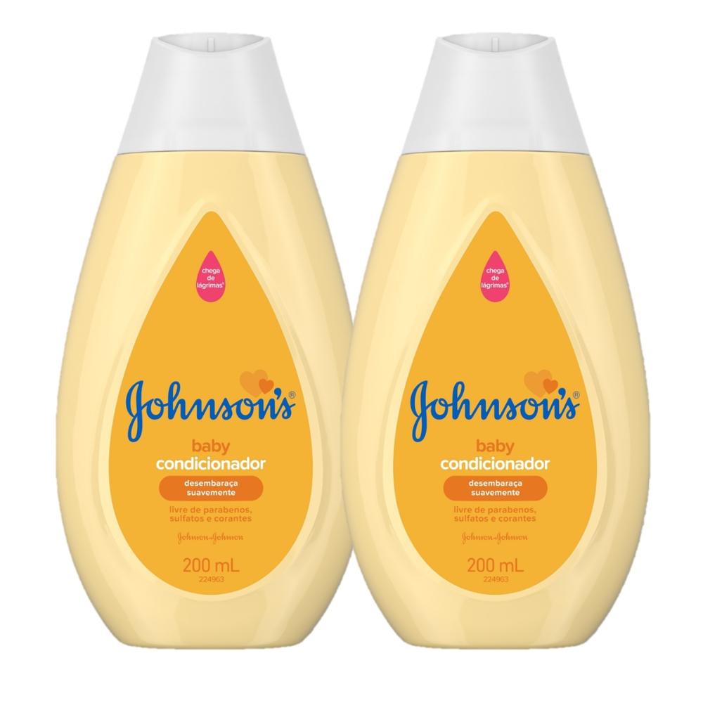 Kit com 2 Condicionadores Johnsons Baby Regular 200ml em Oferta na Shopee