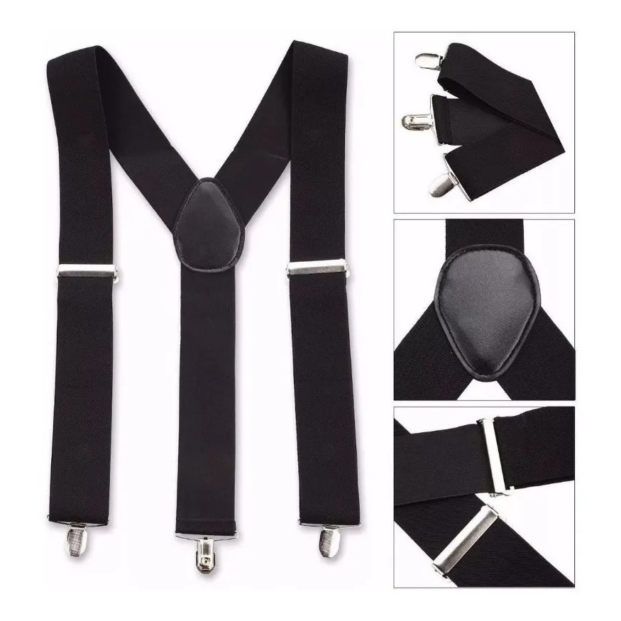 Suspensório King 3,5cm Largura Exclusivo Plus Size SS:246