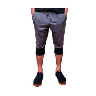 Bermuda Moletom Jogger Jogging Masculina - Grafite