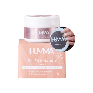 Gel Pink Natural Humma 3 Em 1 C/ 28g + Promoção Envio 24 Hrs