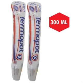 Kit 200 Copo 300ml descartável Termopot PS em Oferta na Shopee