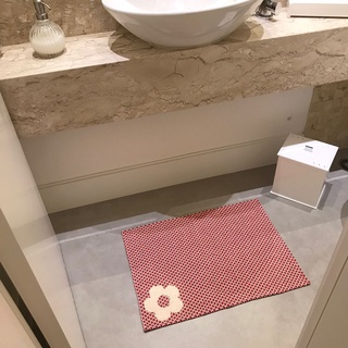 Tapete Sala Capacho Entrada Lavabo Lateral de Cama Para Decoração Casa | 40cmX60cm