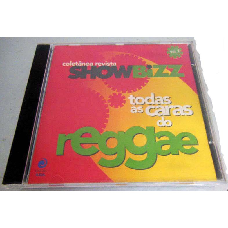 Cd Coletânea Showbizz Todas As Caras Do Reggae Volume 2 - 1996