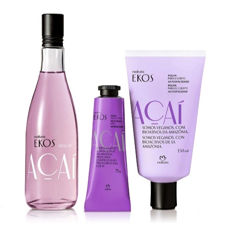 Kit Natura Ekos Açaí Perfume 150ML | Shopee Brasil