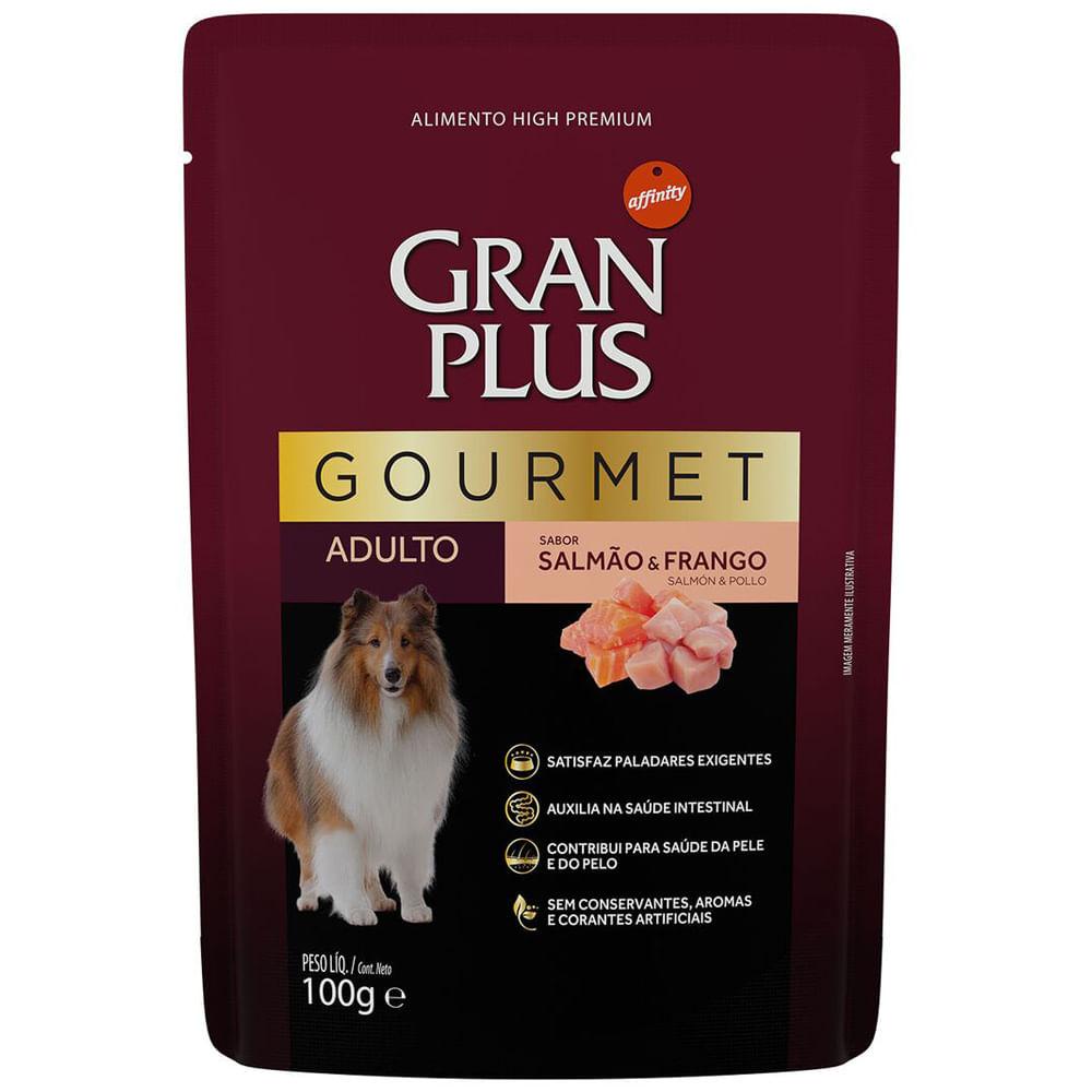 Ração Úmida Sachê GranPlus Gourmet Cães Adultos Frango 100g