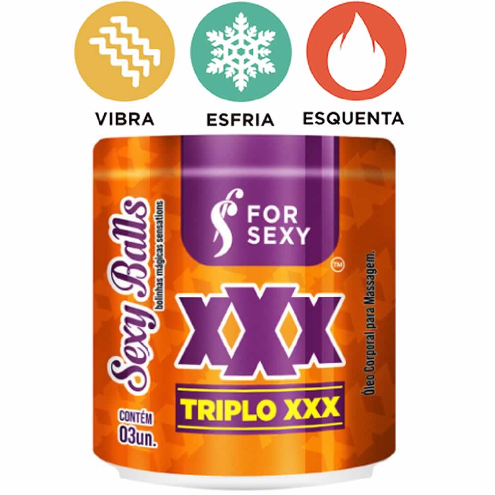 Bolinhas Explosivas Triplo XXX Lubrificante Intimo esquenta, esfria, vibra  e pulsa Excitante para Massagem Sensual | Shopee Brasil