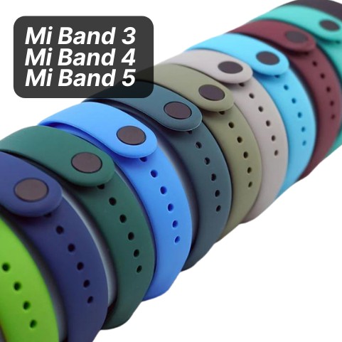 Pulseira Silicone TPU Para Xiaomi Mi Band 6 Mi Band 5 Mi Band 4 Mi Band 3 Relógio