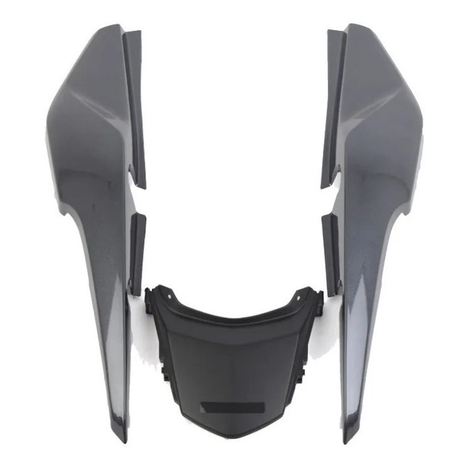 Kit Rabeta Fan 160 Esd Prata Metalizada Central Preta 20-21 em Oferta na Shopee