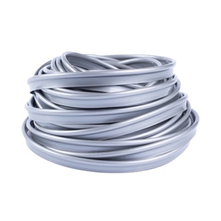 Vivo Prata 11mm por Metro - Perfil de PVC Vivo Plástico 11mm  - Acabamento de Bolsa em Oferta na Shopee
