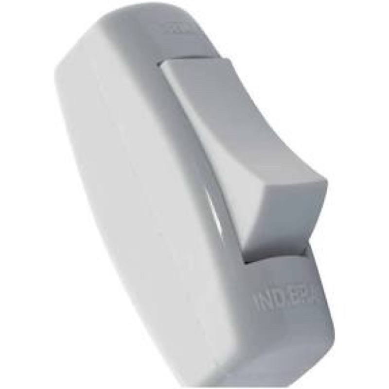 kit c/ 4 interruptor simples modelo pera ( centro cordão ) cinza Fame R7