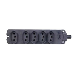 Regua com 05 tomadas Barra Multipla 2P+T 20A em 127/220V