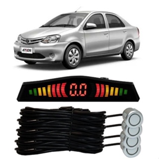 Sensor De Re Estacionamento Prata Toyota Etios 2013... em Oferta na Shopee