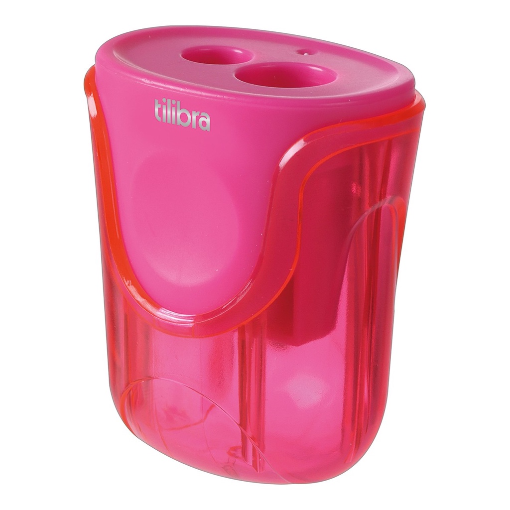 Apontador Com Depósito E 2 Furos Sortido AP15 - Tilibra